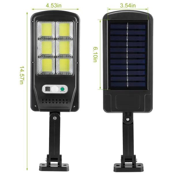 Solar Powered Wall Lights Outdoor 100LED Beads Motion Sensor Lamp Outdoor Gym From House