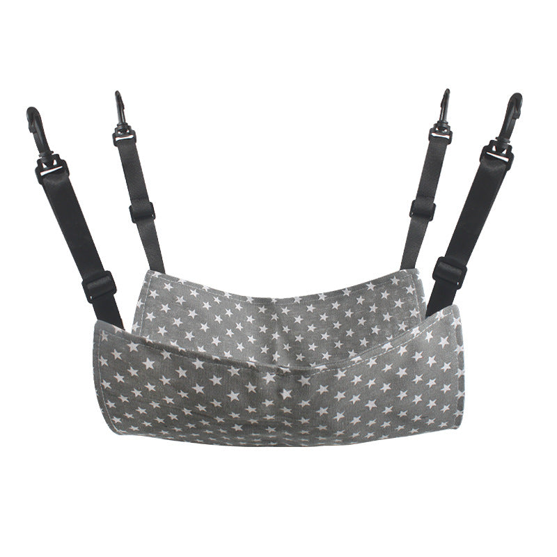 Lamb Fleece Cat Hanging Beds Pets Cage Hammock Bed Pets Gym From House 27x27cm Gray Star Spring And Autumn