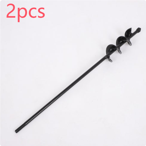 Charging Garden Screw Twist Pit Drill Bit Tools dealsniper-net 4X45 2pcs