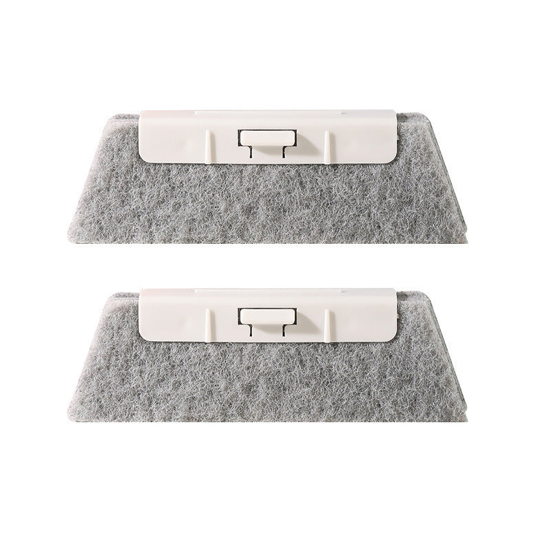 Household Window Trough Plastic Cleaning Tool House DealSniper.net 2pc Replacement Grey