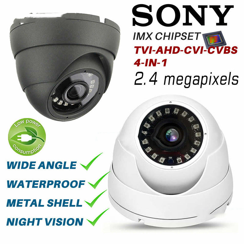 Dormitory Security Surveillance Camera AHD Coaxial Analog HD 5 Million