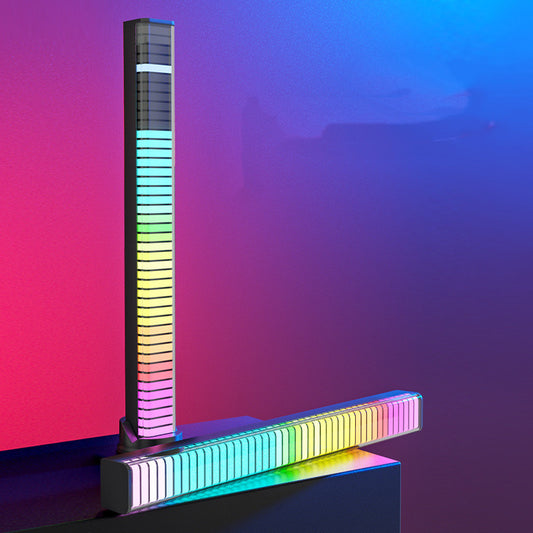 Intelligent RGB Voice Controlled Pickup Rhythm Lamp