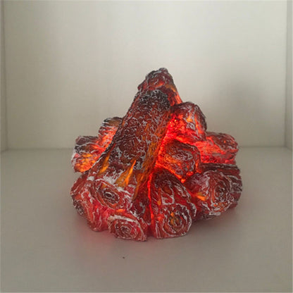 LED Simulation Charcoal Fire Lamp Creative Gift Atmosphere Decoration Home Decor DealSniper.net