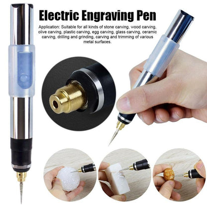 25W Wireless Electric Grinder Mini Electric Engraving Pen Micro Drilling Diy Pen