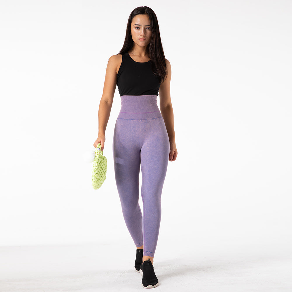 Women New Color High Elastic Sports Fitness Seamless Workout Tight Yoga Pants Women dealsniper-net