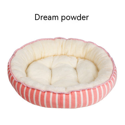 Four Seasons Universal Cat Nest For Deep Sleep Pets dealsniper-net Dream Pink L