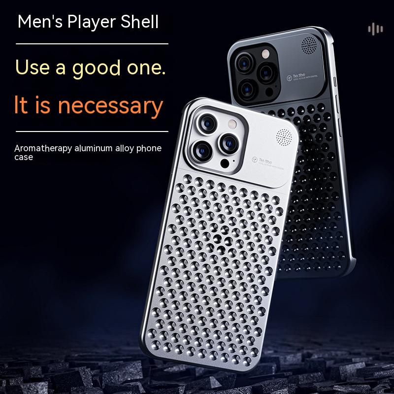 Aluminum Alloy Phone Case Anti-fall Full Body Shockproof Phone Cove  ﻿