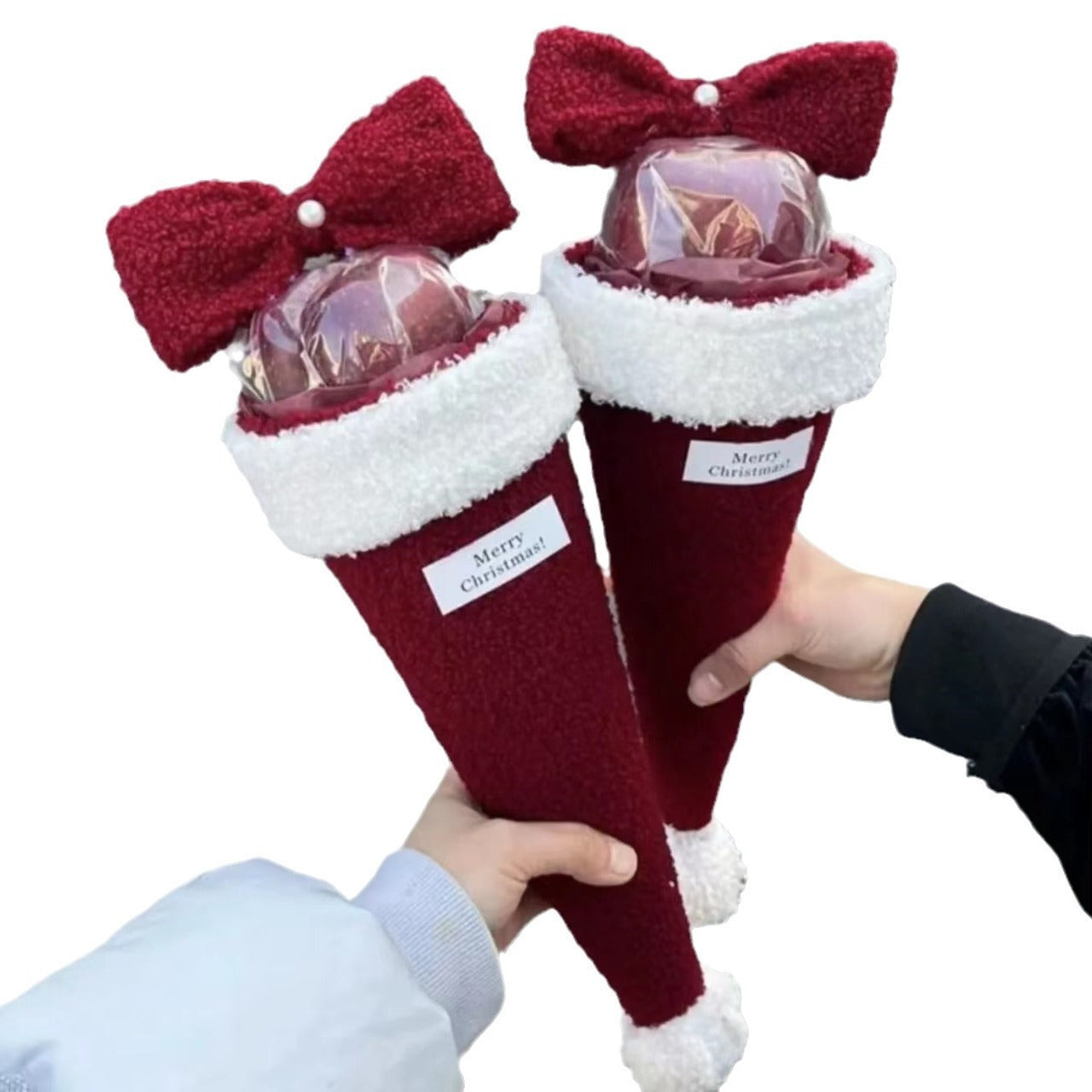 Christmas Gift Christmas Eve Single Bow Christmas Eve Fruit Bouquet Holidays dealsniper-net