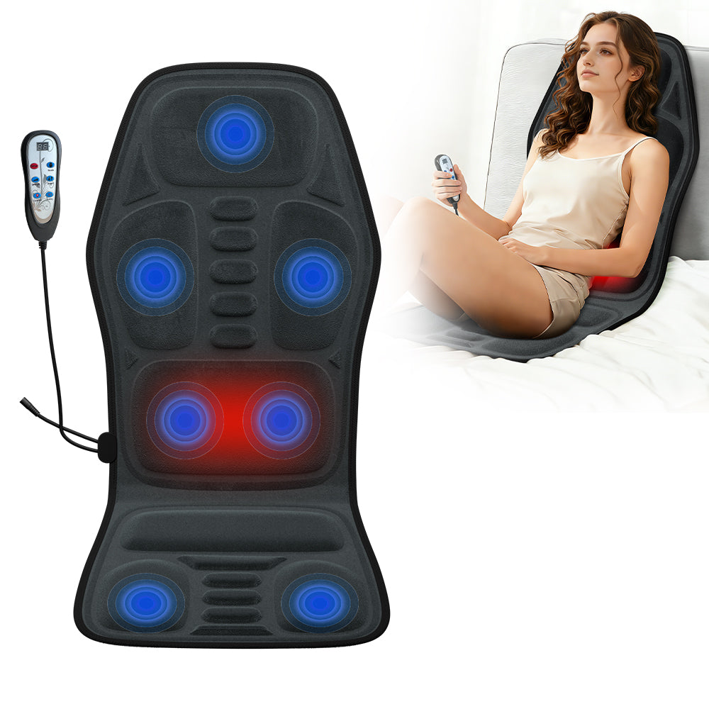 Massage Chair Pad,Back Massage With Heat,Massage Pad Health Gym From House Fleece fabric