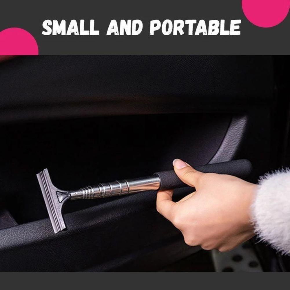 Car Rearview Mirror Wiper Retractable Portable Rainy Cleaning Vehicle dealsniper-net