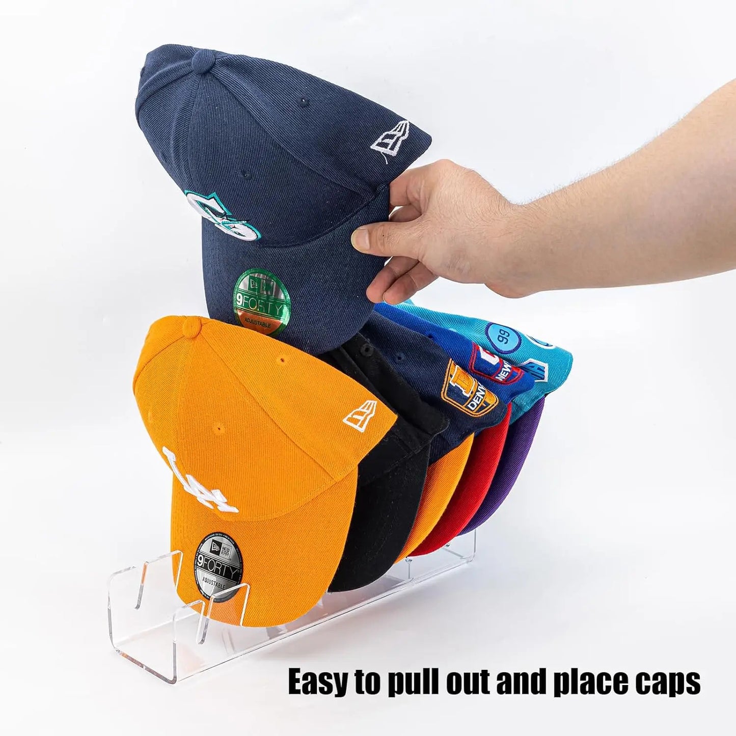 Home Baseball Cap Storage Acrylic Hat Rack House dealsniper-net