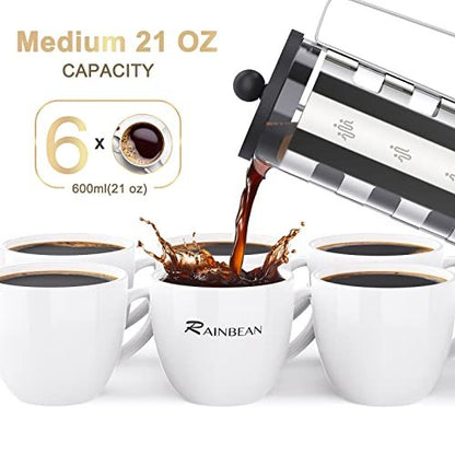 French Press Cafetiere 4 Cups Coffee Maker Kitchen DealSniper.net