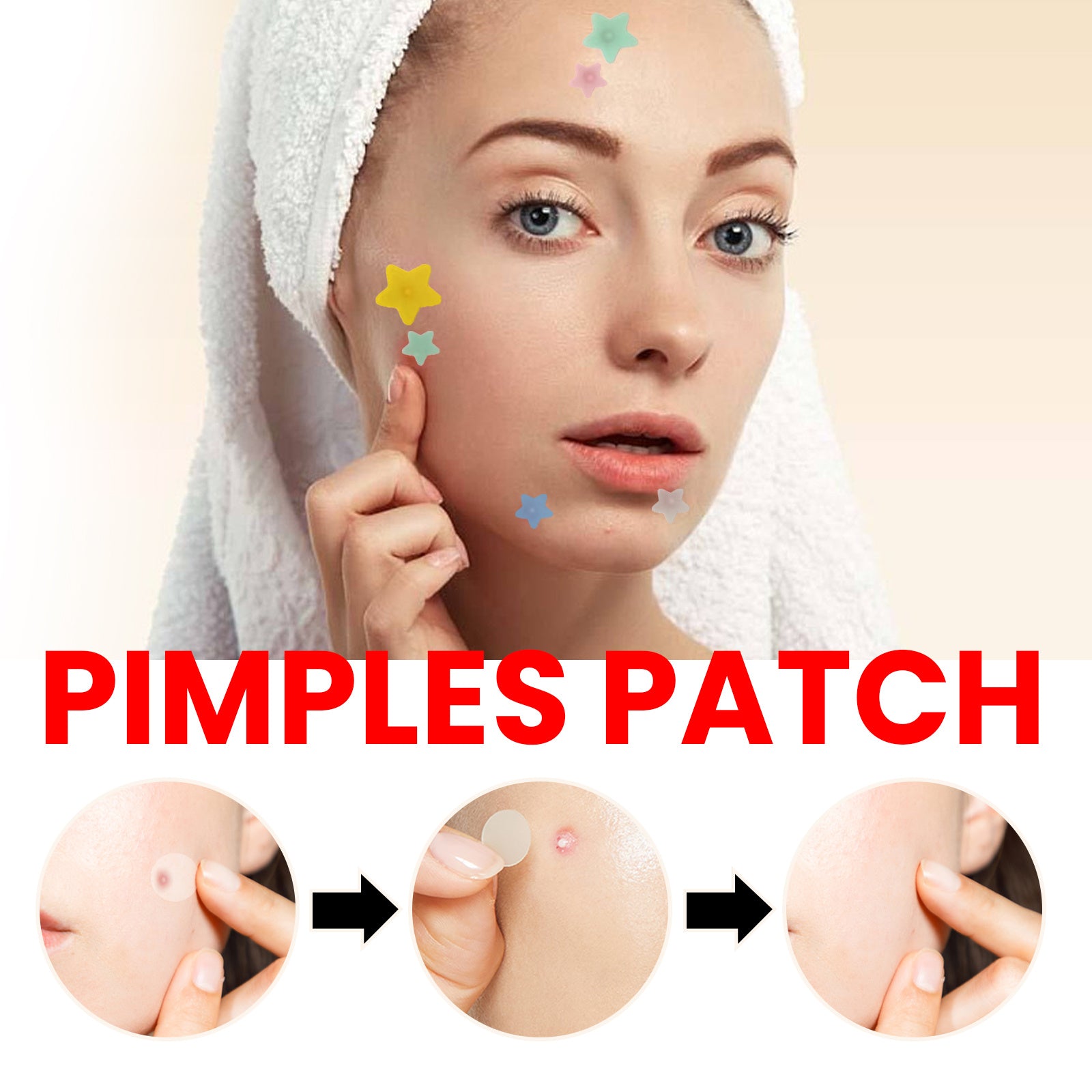 Pimple Patches For Face Hydrocolloid Acne Patches Beauty DealSniper.net