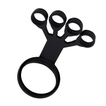 Silicone Grip Device Finger Exercise Stretcher Arthritis Hand Grip Trainer Sports DealSniper.net Black