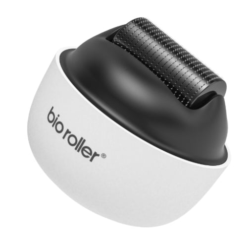 Men's Portable Hair Growth Beard Roller Microneedles Men dealsniper-net 2.0mm G4 White