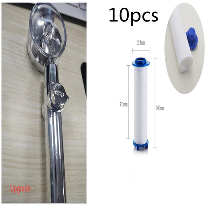 New Turbo Propeller Shower Head Water Saving High Pressure Flow