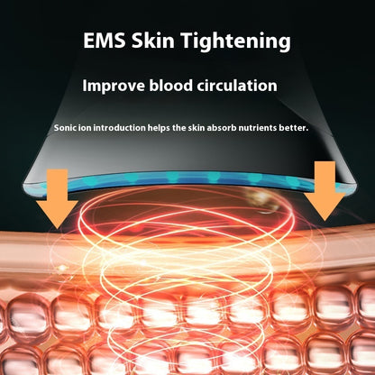 EMS Three-color Color Light Neck Beauty Massage Beauty dealsniper-net