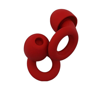 Noise-reducing Earplug For Quiet Sleep Health DealSniper.net Limit red