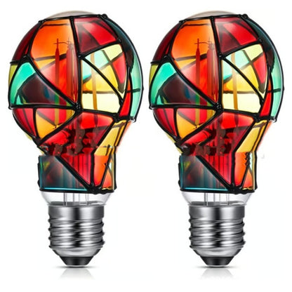 Colored Glass LED Bulb Energy Saving And Environmental Protection Home Decor DealSniper.net