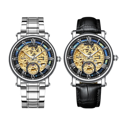 VAN GOGH Starry Night Series Blue Dial Skeleton Watch Jewelry DealSniper.net