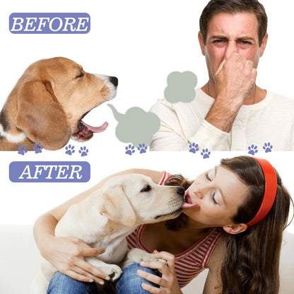 Pet Dog Cat Teeth Cleaning Spray Remove Tartar Teeth Stains Pets dealsniper-net