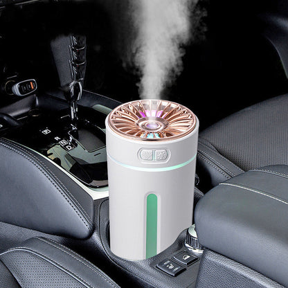 Wireless Air Humidifier Colorful Lights Fogger Diffuser For Car Vehicle DealSniper.net
