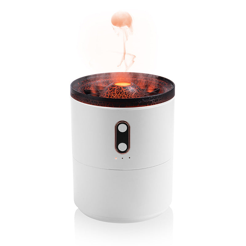 Volcanic Flame Aroma Essential Oil Diffuser USB Portable Jellyfish Home dealsniper-net