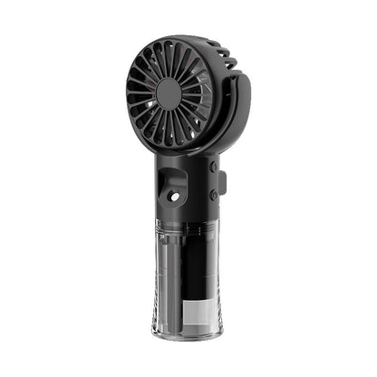 Portable Handheld Spray Fan 4-Speed Water Spray Mist Electronics Gym From House F4 Spray Fan Black Hand held Spray Fan
