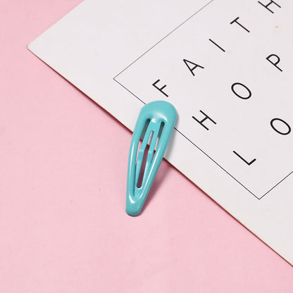 Color Drop-shaped Drop Oil BB Clip Beauty DealSniper.net Lake Blue