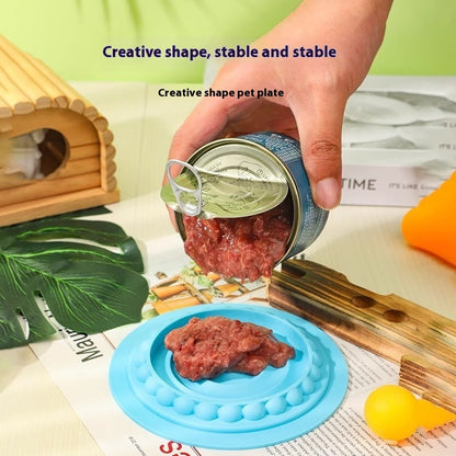 Multifunctional Cake Shape Cat Toy Creative Pet Feeding Bowl Pets dealsniper-net