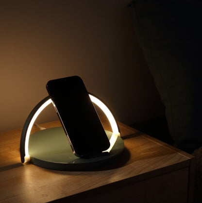 10w Wireless Charger Block Holder For Smart Phone Foldable Fast Charging Gadgets Gym From House Dark green