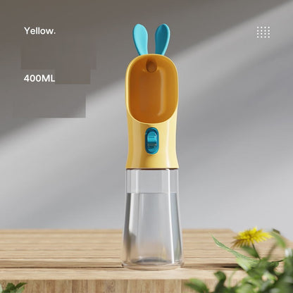 Pets Go Out Portable Feeding And Water Feeding Cup Pets DealSniper.net Yellow Water cup