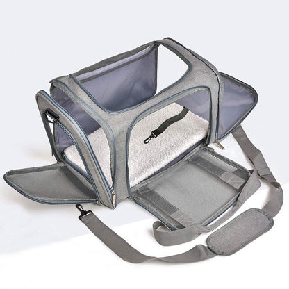 Portable And Breathable Small Dog And Cat Portable Pet Travel Bag Pets Gym From House