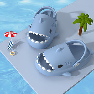 Shark Summer Children's Slippers Rainbow Shoes Kids Toddler