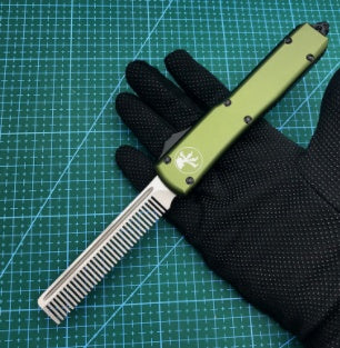 Microtechnology UT85 Items Of EDC Straight Comb Accessories With Injured Teeth Men DealSniper.net Green2