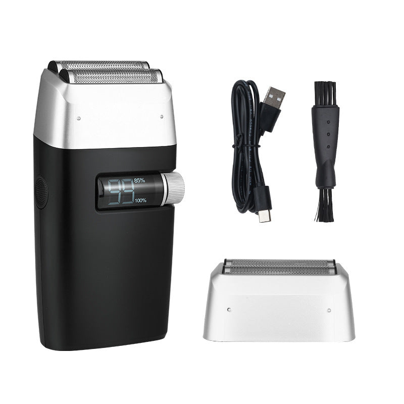 Multifunctional The Second Gear Adjustable Reciprocating Shaver Men DealSniper.net Black