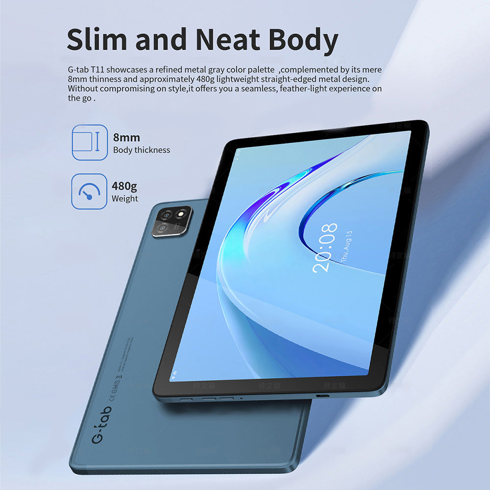 G-tab T11 Android 14 Tablet 10.1 Inch 1280&800 IPS Screen Unisoc Electronics dealsniper-net