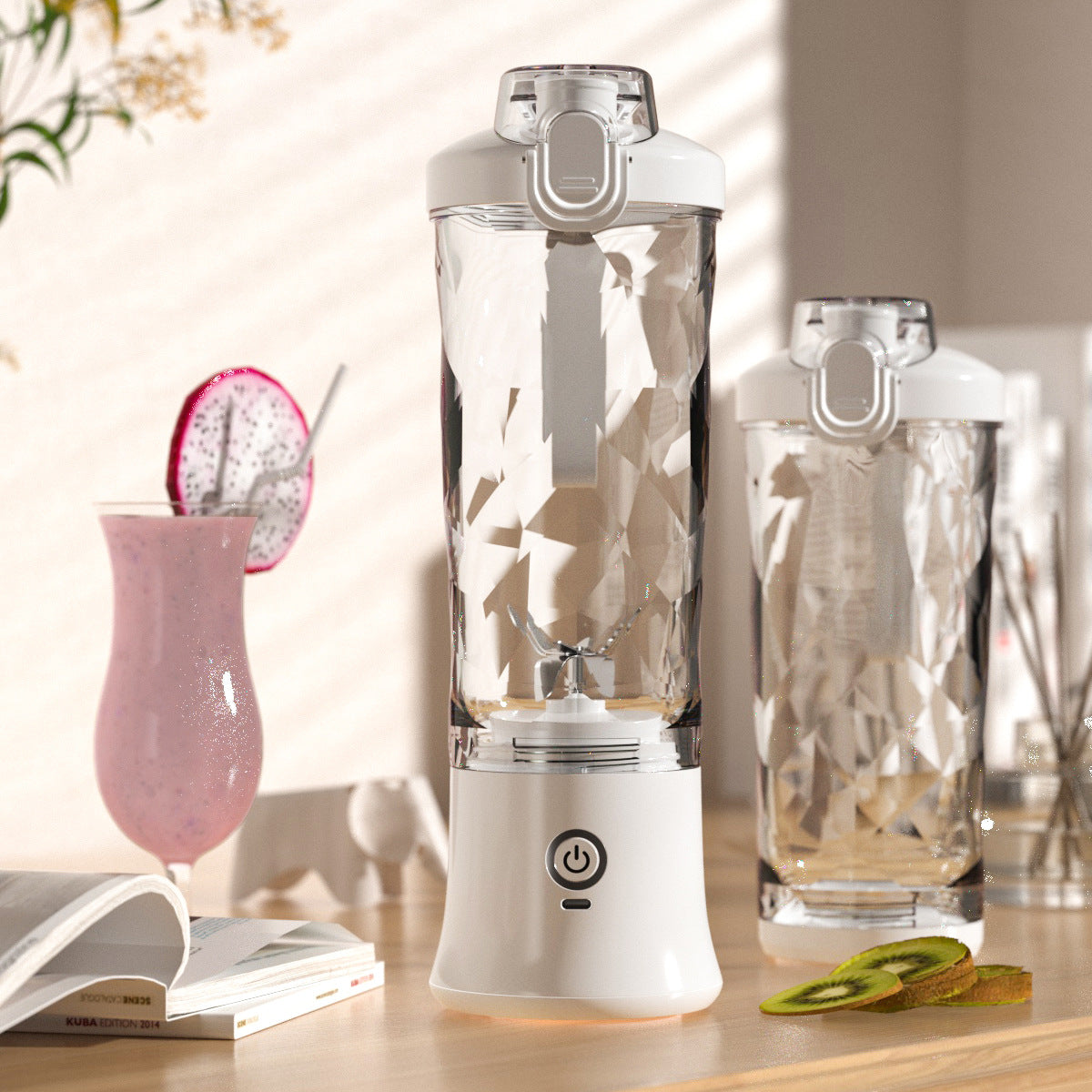 Portable Blender Juicer Personal Size Blender For Shakes Kitchen dealsniper-net