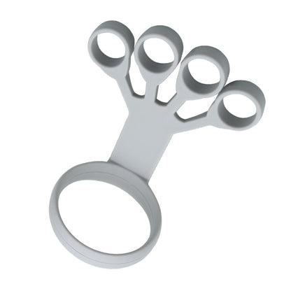 Silicone Grip Device Finger Exercise Stretcher Arthritis Hand Grip Trainer Sports DealSniper.net Grey