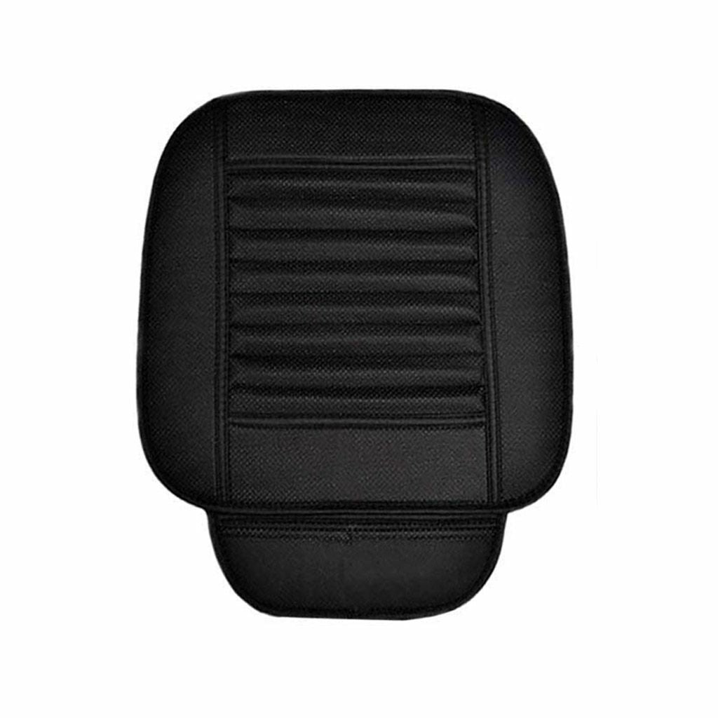 3D Universal PU Leather Car Seat Cover Breathable Pad Mat For Auto Chair Cushion Vehicle dealsniper-net Black