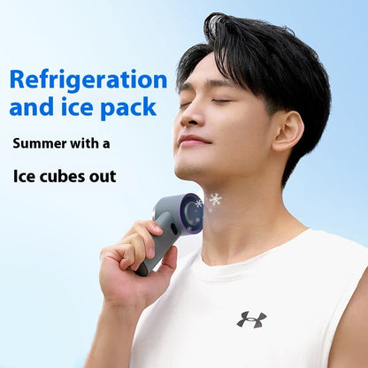Non-polar Adjustable Small Usb Refrigeration Ice Compress Small Handheld Fan Gadgets Gym From House