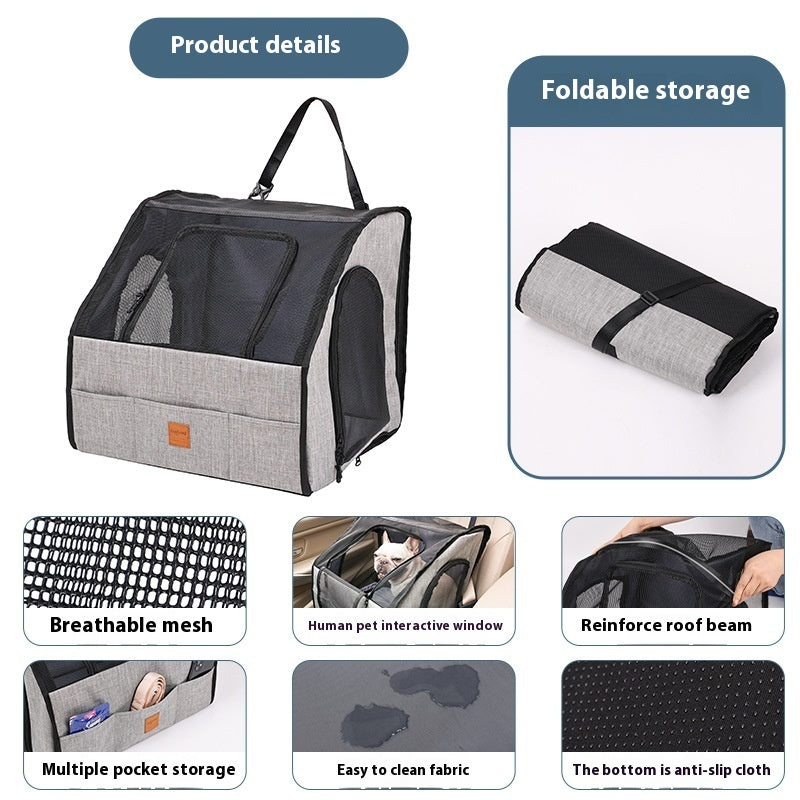 Portable Foldable Car Waterproof And Hard-wearing Pet Pets Gym From House