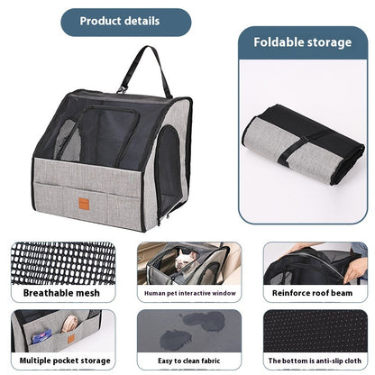 Portable Foldable Car Waterproof And Hard-wearing Pet Pets Gym From House