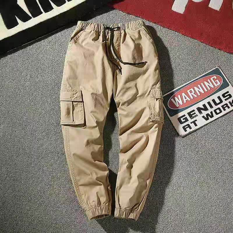 Mens Casual Fashion Loose Legged Camouflage Pants