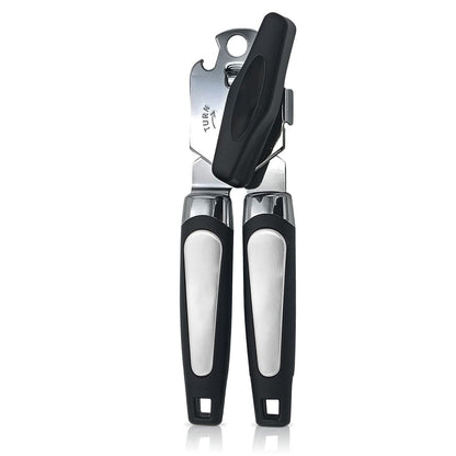 Manual Handheld Can Opener With Cutting Wheel Blade Lid Cap Openers Home dealsniper-net