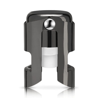 Stainless Steel Sealed Fresh-keeping Wine Stopper Kitchen DealSniper.net Plating Gun Black Long