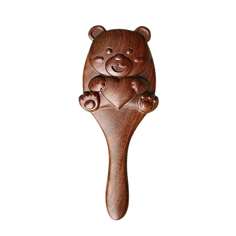 Airbag Massage Comb Large Wooden For Women Only Beauty DealSniper.net