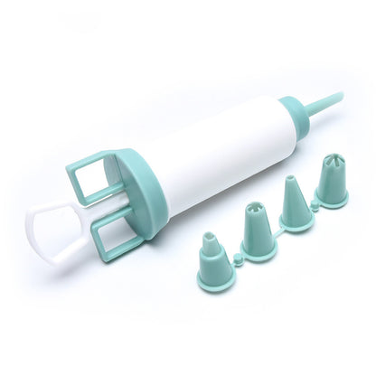 5Sets Of Cream Mounted Nozzles Kitchen Gadgets Kitchen dealsniper-net Green Mounting gun