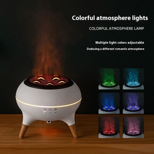Creative New Flame Mountain Aroma Diffuser Home Decor Gym From House