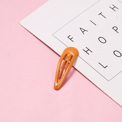 Color Drop-shaped Drop Oil BB Clip Beauty DealSniper.net Orange